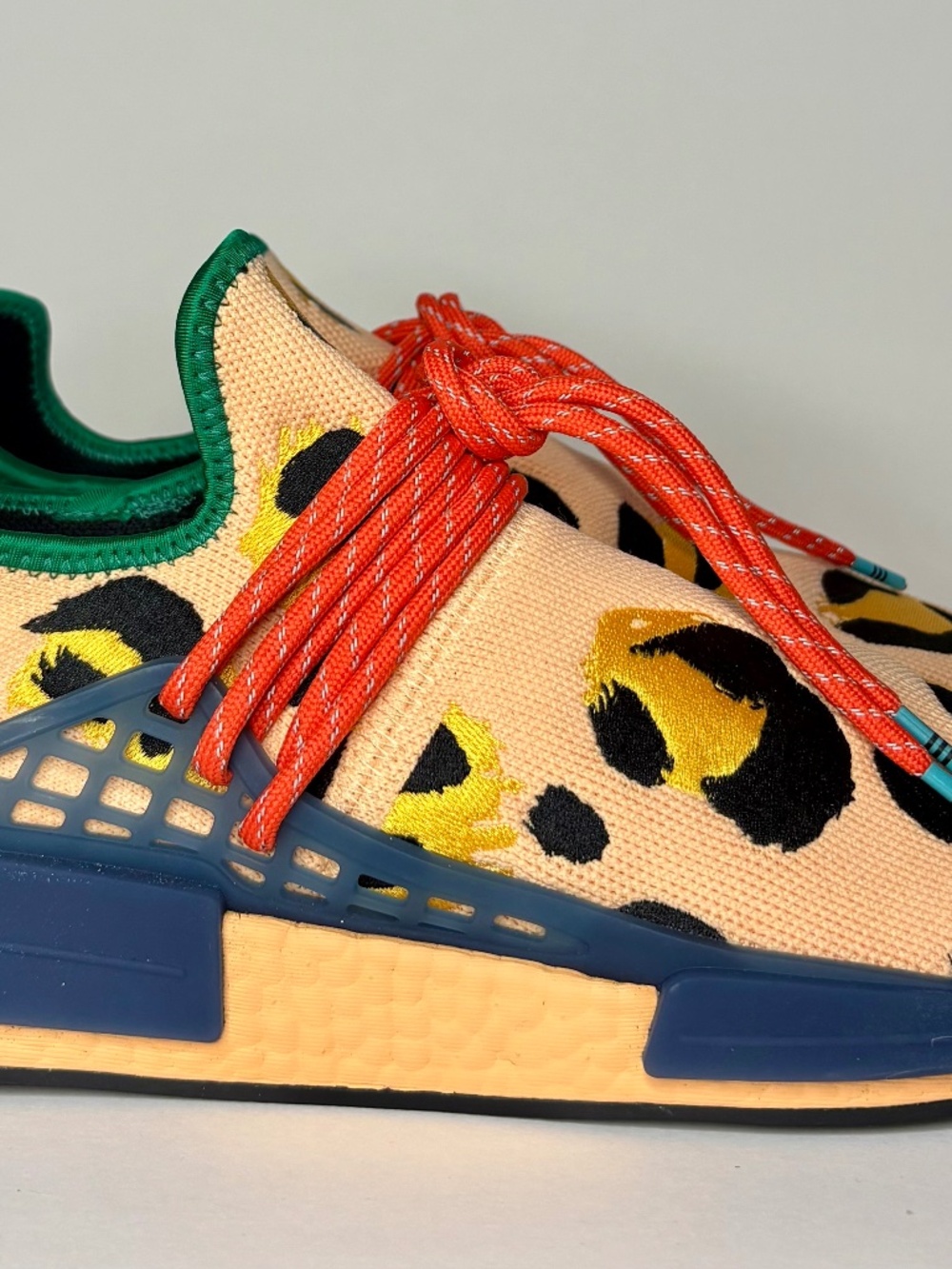 adidas Pharrell Williams Hu Animal Print HP3221 Pulse Amber Men’s 11 /11.5/12
